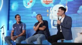 Talkshow dalam acara BRImo FSTVL 2024 yang berlangsung pada 11-13 Oktober 2024 di Fashion Atrium, Kota Kasablanka. (Dok. BRI)