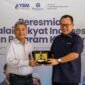 BRI melalui Yayasan Baitul Maal BRILiaN (YBM BRILiaN) dan IPB University melalui Direktorat Pengembangan Masyarakat Agromaritim meresmikan Balai Rakyat Indonesia. (Dok. BRI)