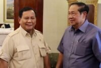 Presiden terpilih Prabowo Indonesia dan Presiden RI ke-6 Jenderal TNI (purn) Prof. D. H. Susilo Bambang Yudhoyono, M.A. (Instagram.com @prabowo)