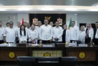 Pertemuan antara Wamentan Sudaryono dan Kadin Indonesia di Kantor Pusat Kementerian Pertanian, Jakarta, Kamis (19/12/2024). (Dok. Kementerian Pertanian)