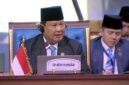 Presiden RI Prabowo Subianto dalam KTT D-8 di The New Capital President Palace, Kairo, Mesir. (Dok. Tim Media Prabowo )