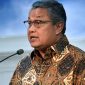 Perry Warjiyo menyampaikan arah kebijakan suku bunga BI di tengah dinamika global. (Dok. Setkab.go.id)