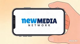 Pendiri Persrilis.com Budi Purnomo Karjodihardjo saat mengumumkan kemitraan distribusi press release digital bersama New Media Network (NMN) di Jakarta. (Dok. Persrilis.com)
